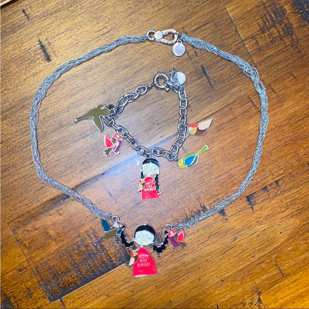 Marc Jacobs Little Miss Sassy Necklace & Bracelet